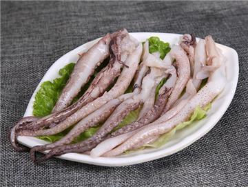 Hot pot squid tail